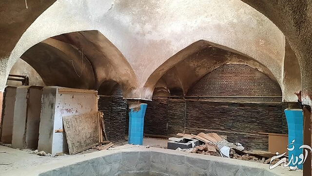 «خرابکاری» یک سریال تلویزیونی در حمام تاریخی